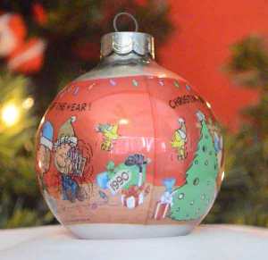 90s Christmas Ornament: Snoopy by Hallmark, 1990 | 80sretroplace.com